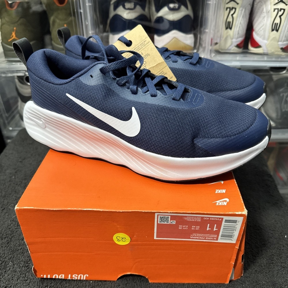 Nike Promina Mens 11 Midnight Navy Blue Sneakers Shoes Athletic FV5285-400